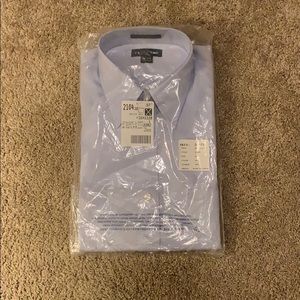 Lands End No Iron Pinpoint Button Down 16-33